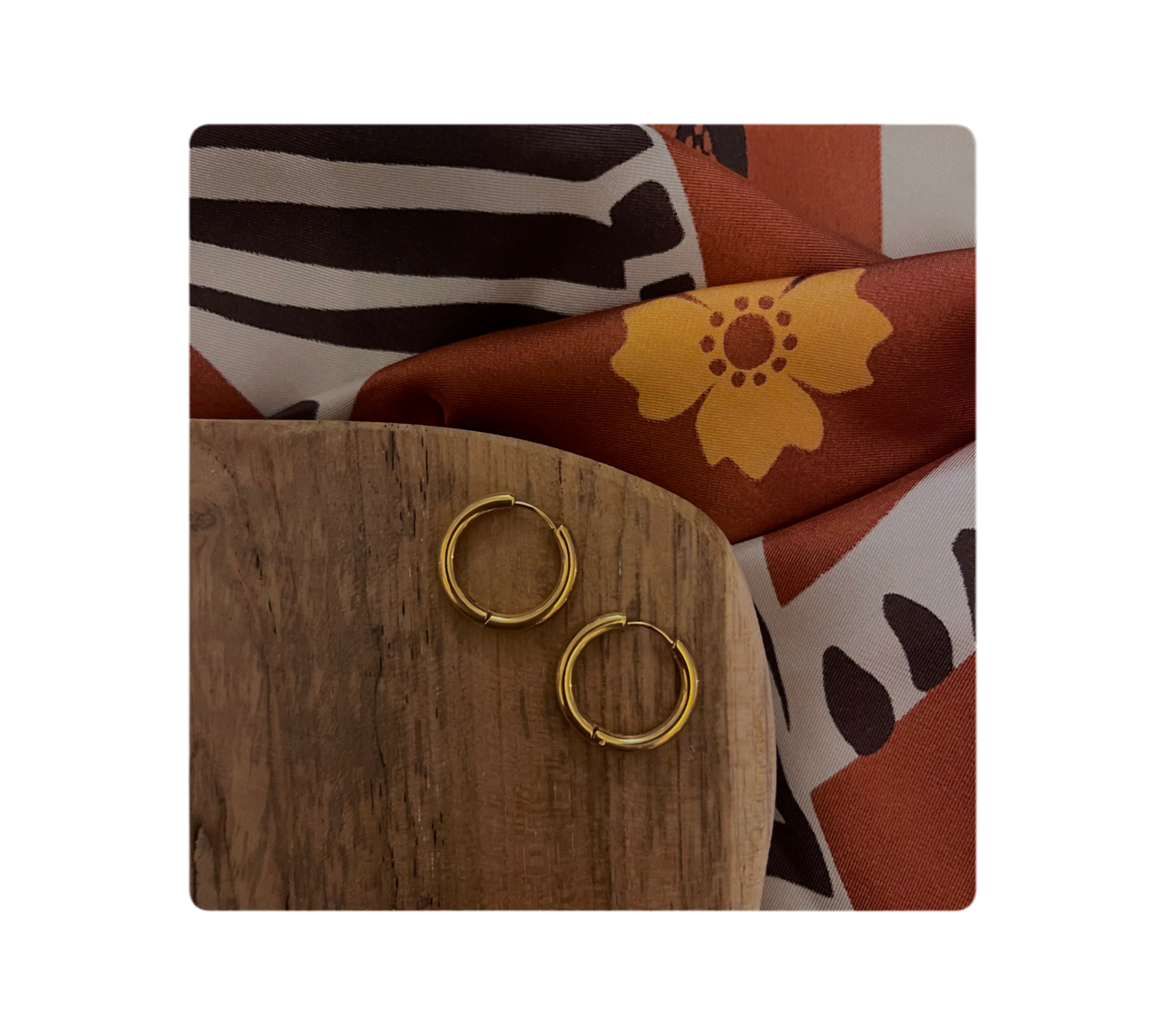 Créoles rondes 19mm