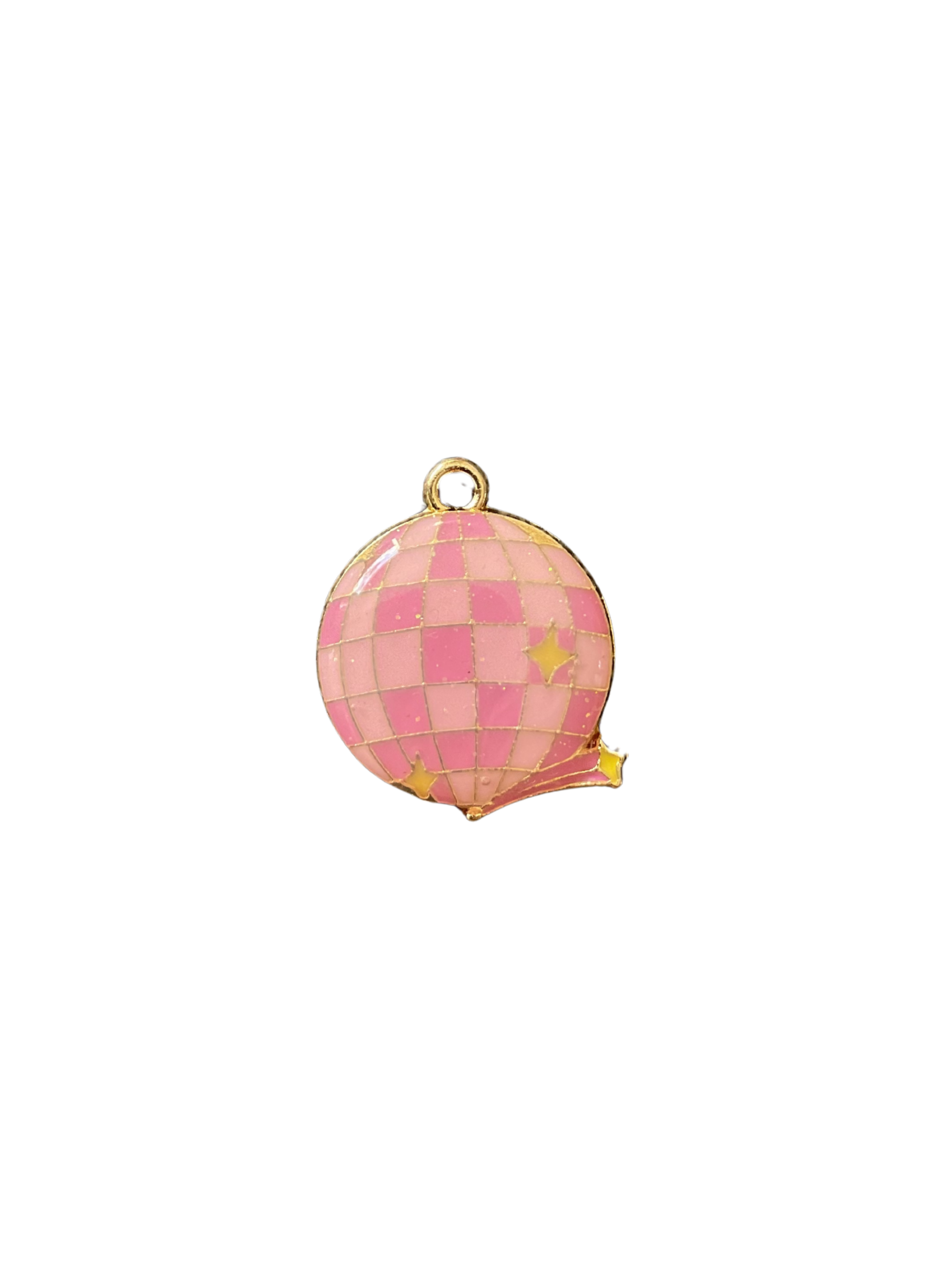 Boule disco rose